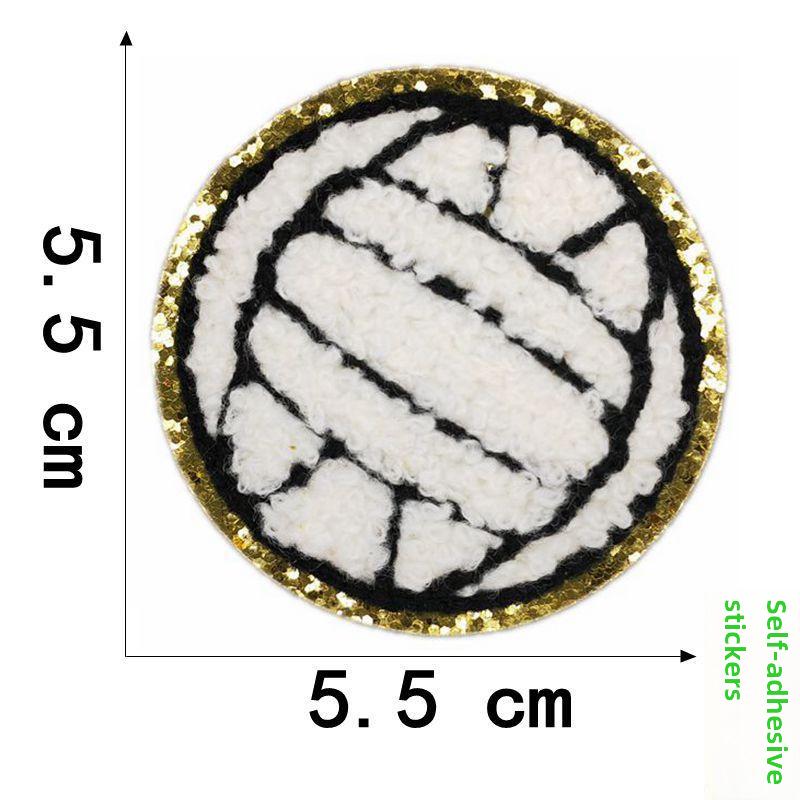 Вышитая нашивка из синели Jianxing Sports для футбола, баскетбола, регби и бейсбола