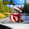 Style Cartoon Acrylic Car Pendant Christmas Tree Decor For Vehicle And Decoration Home