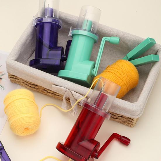 Ручная намотка шнура, компактный размер, эффективный органайзер для вязания шнура, портативная вязальная машина для самостоятельного изготовления катушек