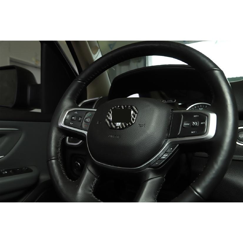 Наклейки на центральную декоративную крышку рулевого колеса автомобиля для Dodge RAM 2018 2022 2023, внутренние молдинги