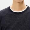 LESS 2025 Summer Round Neck Short Sleeve 100% Cashmere Sweater