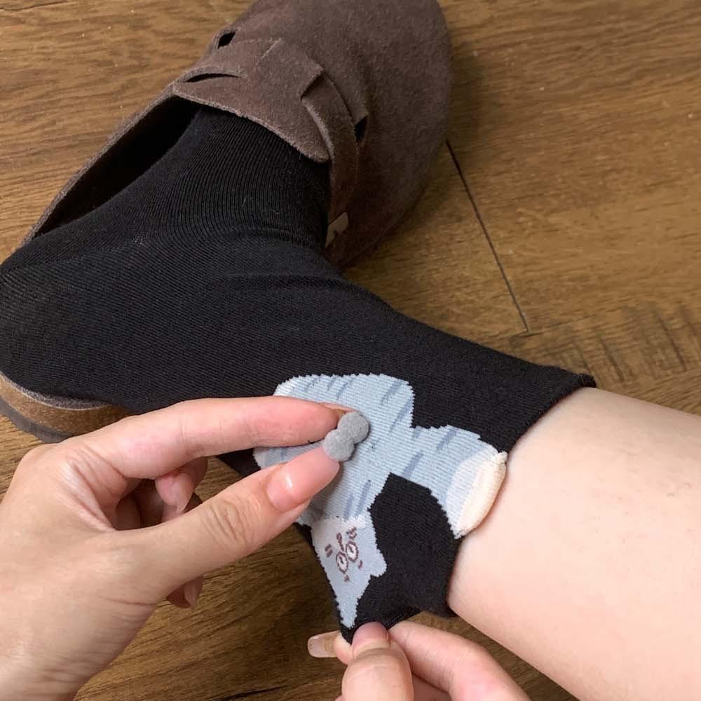 1 пара женских милых носков с котиками, женские 3D носки с котиками, необычные носки, весна, осень и зима