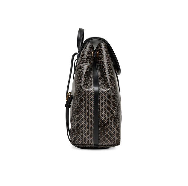 Рюкзак Calvin Klein Emblem Aop Flap Backpack LV04F3271G чёрный