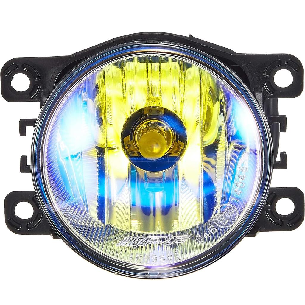 IPF Halogen Fog Lights for H8 90mm 1 Vehicle Inspection Gold Trusted Made In 101FLG Cars, Round, Diameter, Yellow, 12V, Piece, Compliant,