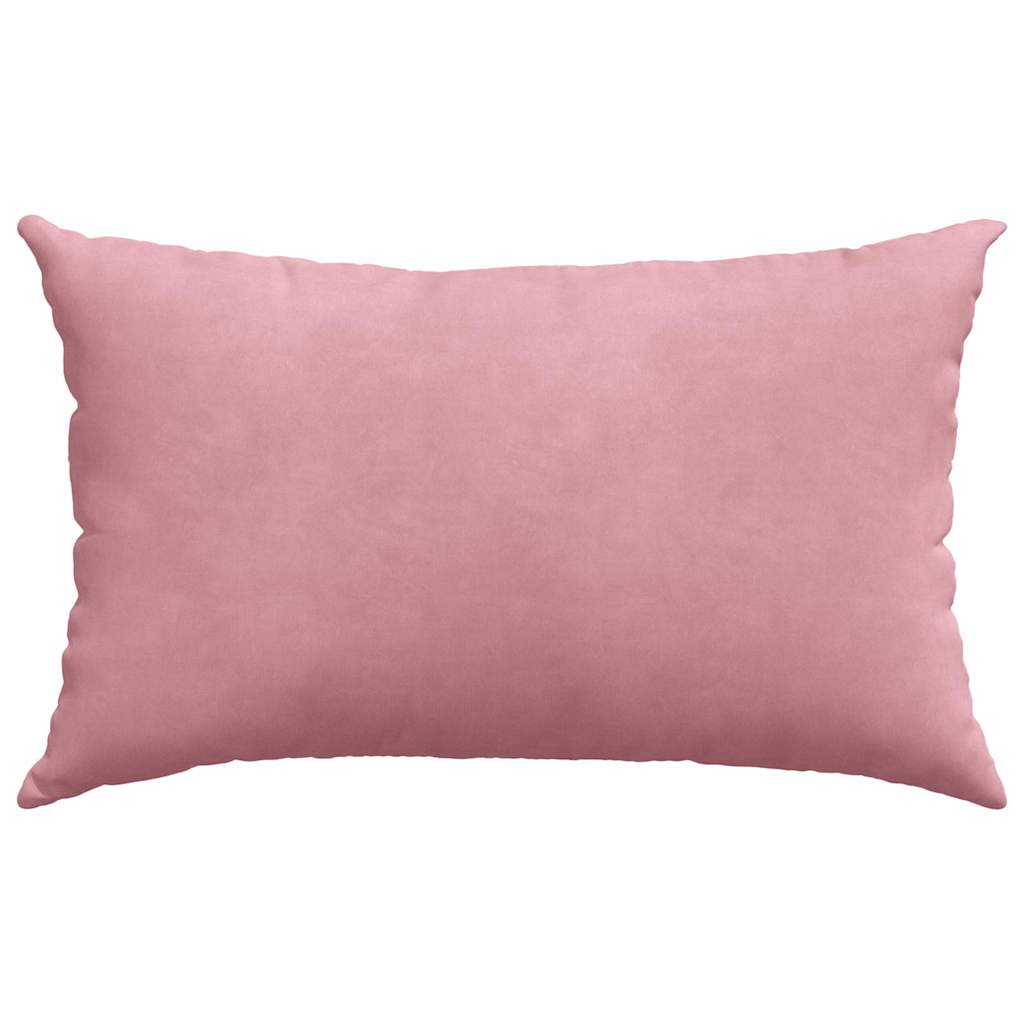Sofa Cushions 2 Pieces Pink 50 x 30 cm Cord Fabric
