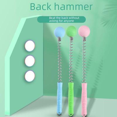 Силиконовый ударный молоток: Инструмент для драгирования меридианов, массажа плеч, расслабления шейного отдела и мышц