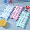 Форма для кубиков льда, 36 сеток, штабелируемая силиконовая форма с кошачьей лапой, кубик льда, шоколадное мыло, форма для подноса для свечей с крышкой для дома