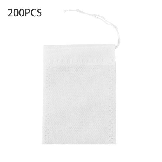 200 шт. Одноразовые чайные пакетики для рассыпного чая Пустой чайный фильтр