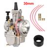 Universal With Power Jet PWK 28 30 Mm 2T 4T Motorcycle Carburetor For ATV Motorcycle Accessories For Suzuki Honda