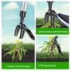 1Pc Stand Up Weed Puller Claw Tool Aluminum Alloy Weeding Head Replacement Garden Foot Pedal Digging Grass Shovel Root Remover