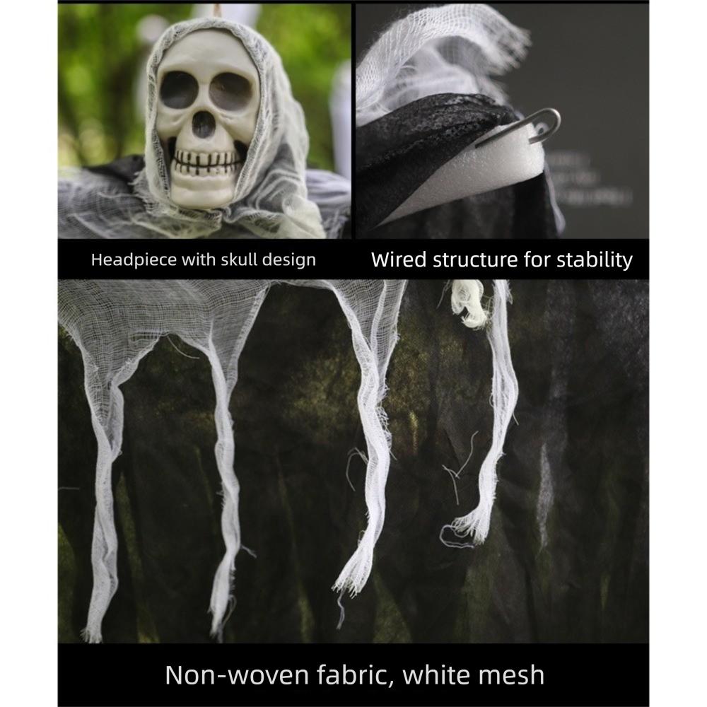 Horror Haunted House Props Party Scary Pendant Fashion Halloween Skull Decorations  Halloween Party