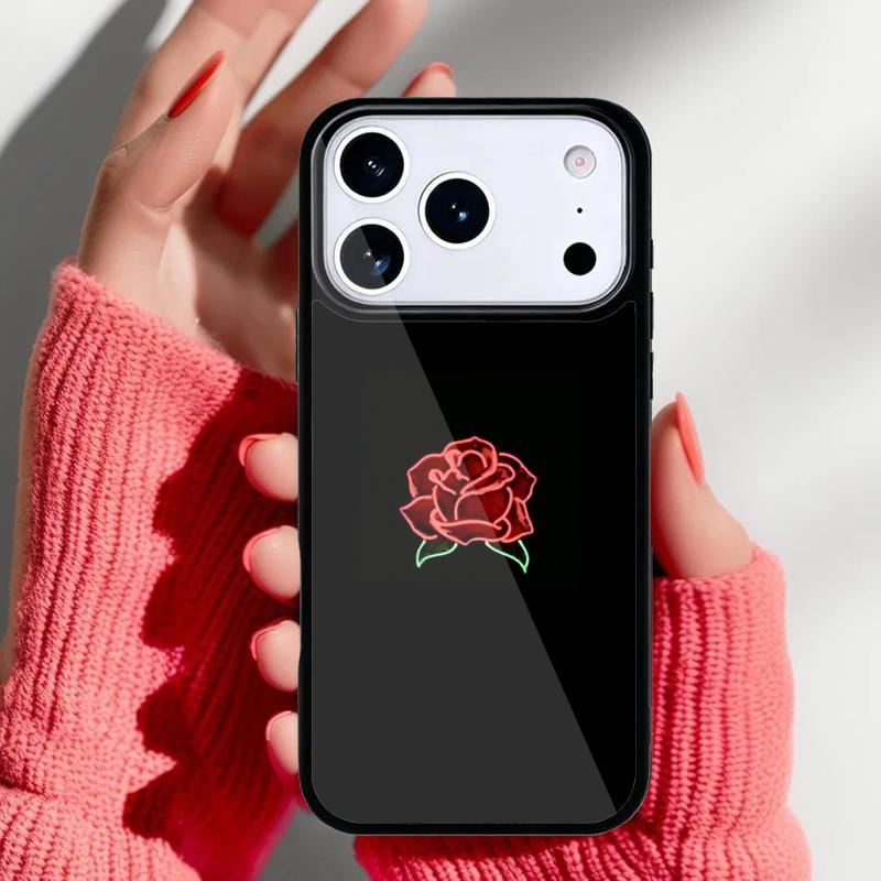 Неоновый Розовый Чехол для Телефона для iPhone 17 Air 16e 15 14 13 Pro Max Задняя Крышка для 12 11 Pro Coque
