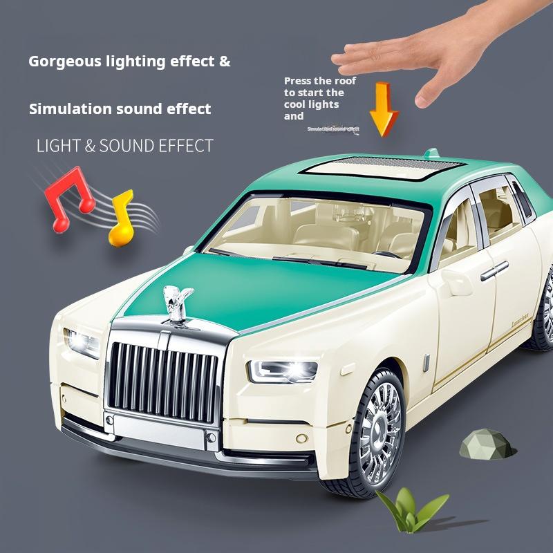Модель автомобиля Rolls-Royce Phantom, Модель, Украшения, Роскошный автомобиль, Седан, Детская игрушечная машина, Коллекция для мальчика, С коробкой