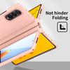 Складной чехол из стеклянной пленки с полной защитой для Samsung Galaxy Z Fold4 5g Fold3 Fold2 Fold 4 Zfold4 Fold 3 2 S, чехлы-держатели для ручек