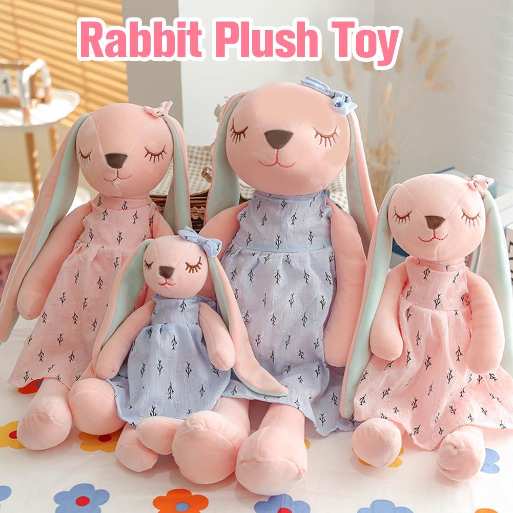 Cute Ballet Stuffed Bunny Plush Toys Children Long Ears Bunny Plush Doll Appease Stuffed Toys Baby Toys For Sleeping