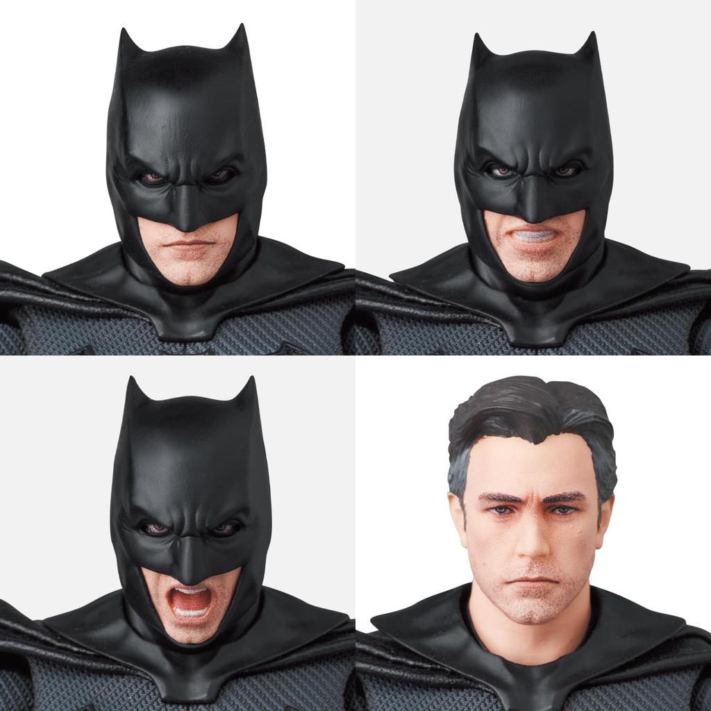 MAFEX БАТМЕН ЛИГА СПРАВЕДЛИВОСТИ Приблизительно 160 мм экшн №222 (Версия ЗАКА СНАЙДЕРА.) - Высокая, не масштабированная, предварительно окрашенная фигурка.