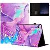 For Lenovo Tab M10 (Gen 3) Case Multi-Angle Viewing Smart PU Leather Marble Cover