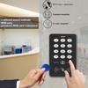 A1 RFID Card Reader Waterproof Keyboard Doorbell Door Access Control with 10 Tag