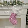 Christmas Tree Pendant Christmas Decoration Supplies Creative Sparkling Plush Christmas Socks