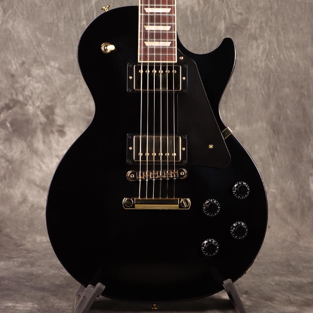 GIBSON USA/Exclusive Les Paul Studio with Gold Hardware Ebony [3.78kg][S/N 204350271]