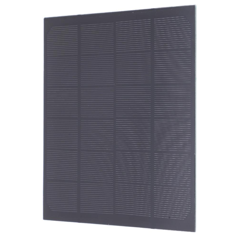 Portable Solar Charger 6V 4.5W Photovoltaic Panel Durable Solar Cell Charger  Lowpower Applications
