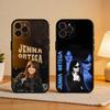Прекрасный чехол для телефона с Дженной Ортегой Для iPhone 17 16 15 14 13 12 11 Pro Max Plus, 5G Мягкий черный чехол