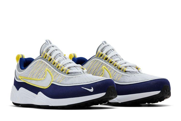Мужские кроссовки Nike Air Zoom Spiridon SP Глубокий синий Желтый удар