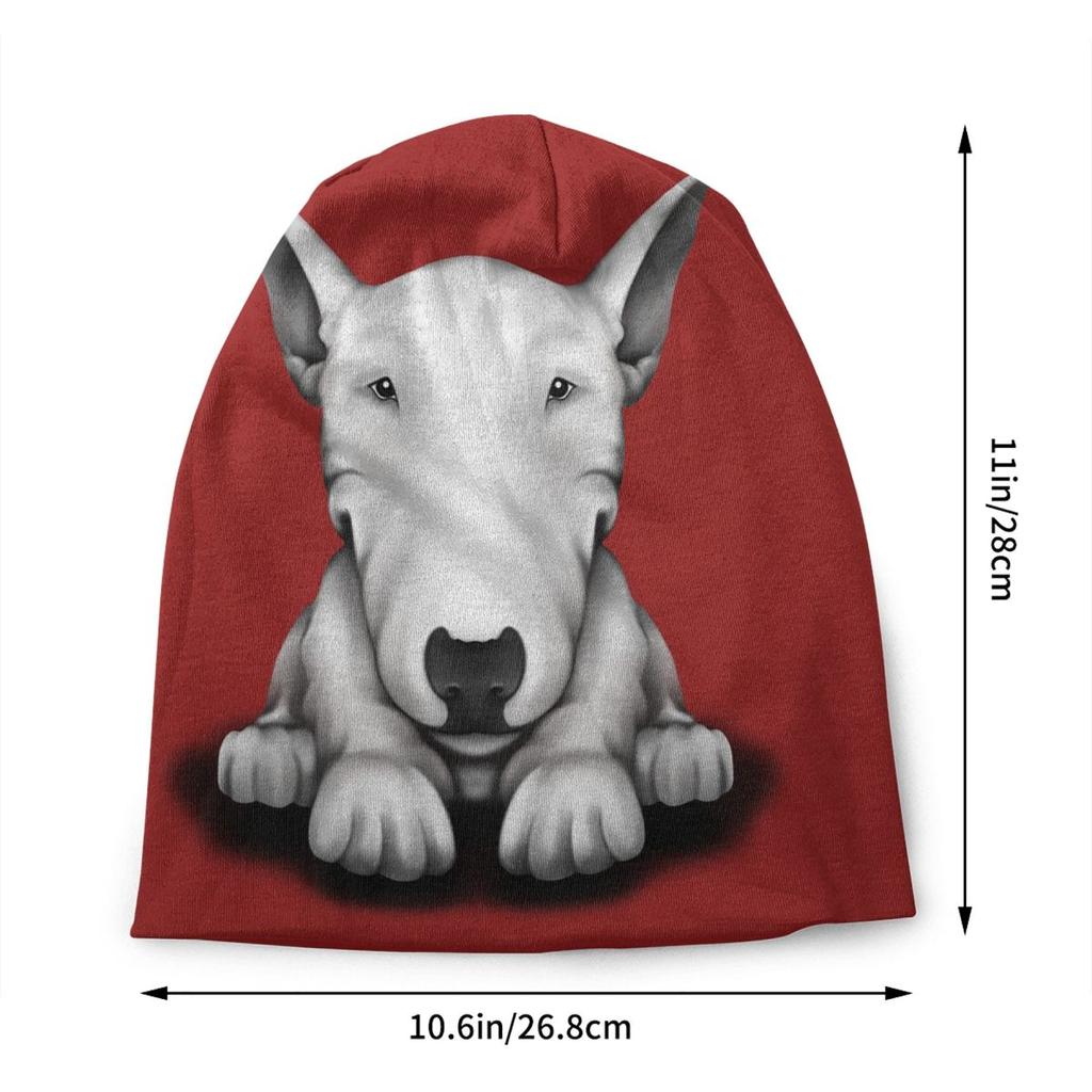 Английские шапки с черепами для бультерьера, уличная зимняя теплая женская вязаная шапка унисекс, шапка с капюшоном для животных, домашних питомцев, щенков