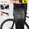 WILD MAN Quick Release 3L Hard Shell Rainproof Scooter Storage Bag for Kick Scooters, Folding Bikes, Kickboards, and MTBs (E8)