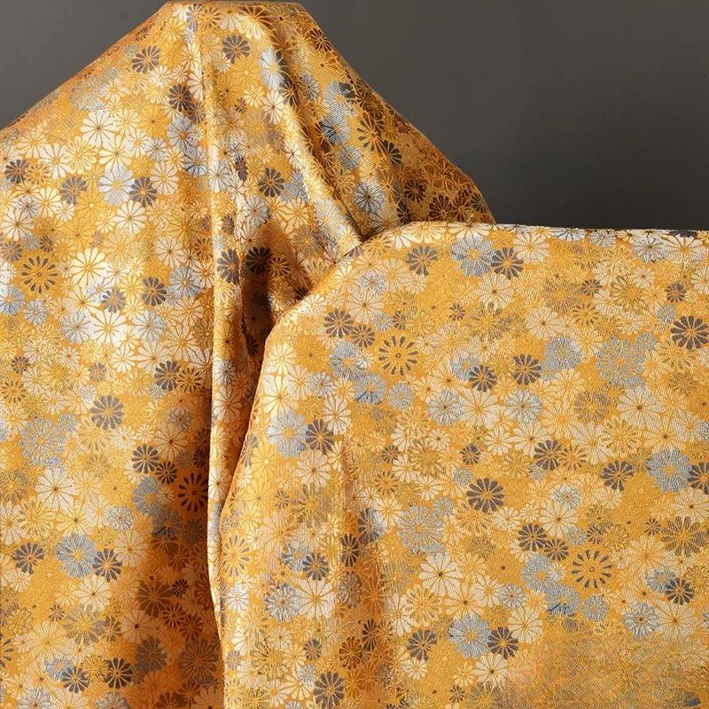 100 см жаккардовый гобелен атласная ткань шелк Helu Tongchun гладкая текстура подвеска парча династии Сун чонсам ханьфу