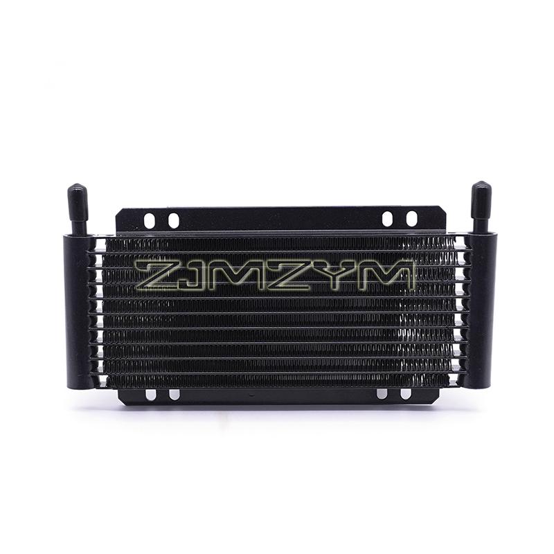1 Set Universal Transmission Oil Cooler Automatic Manual Aluminum Radiador Gearbox Rapid Cool Plate and Fin 11 15 20 26 Row