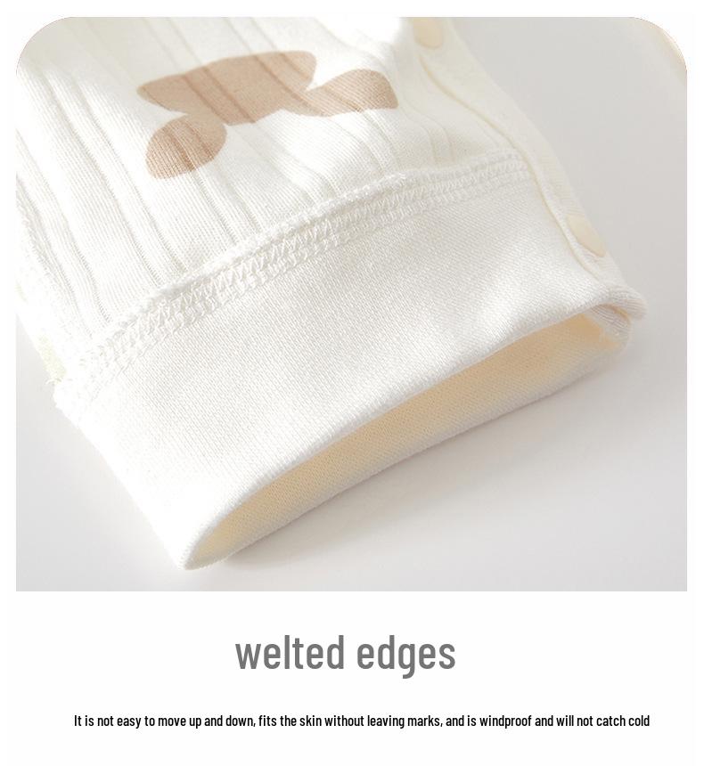 Комбинезон с длинным рукавом из чистого хлопка для новорожденных: Круглогодичный боди без костей для мальчиков и девочек