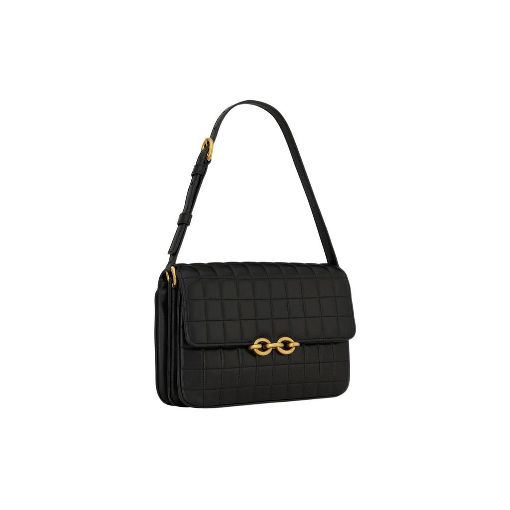 Saint Laurent Le Maillon Satchel Black Women Shoulder_bags 737354-AABVP-1000