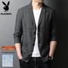PLAYBOY Мужской повседневный блейзер из 100% льна
