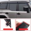 Для Toyota Land Cruiser Prado J250/Lexus GX 550 2024 2025 Автомобильные Аксессуары PC Дефлекторы Окон Ветровики Защита от Дождя Солнца Ветра 6 шт.