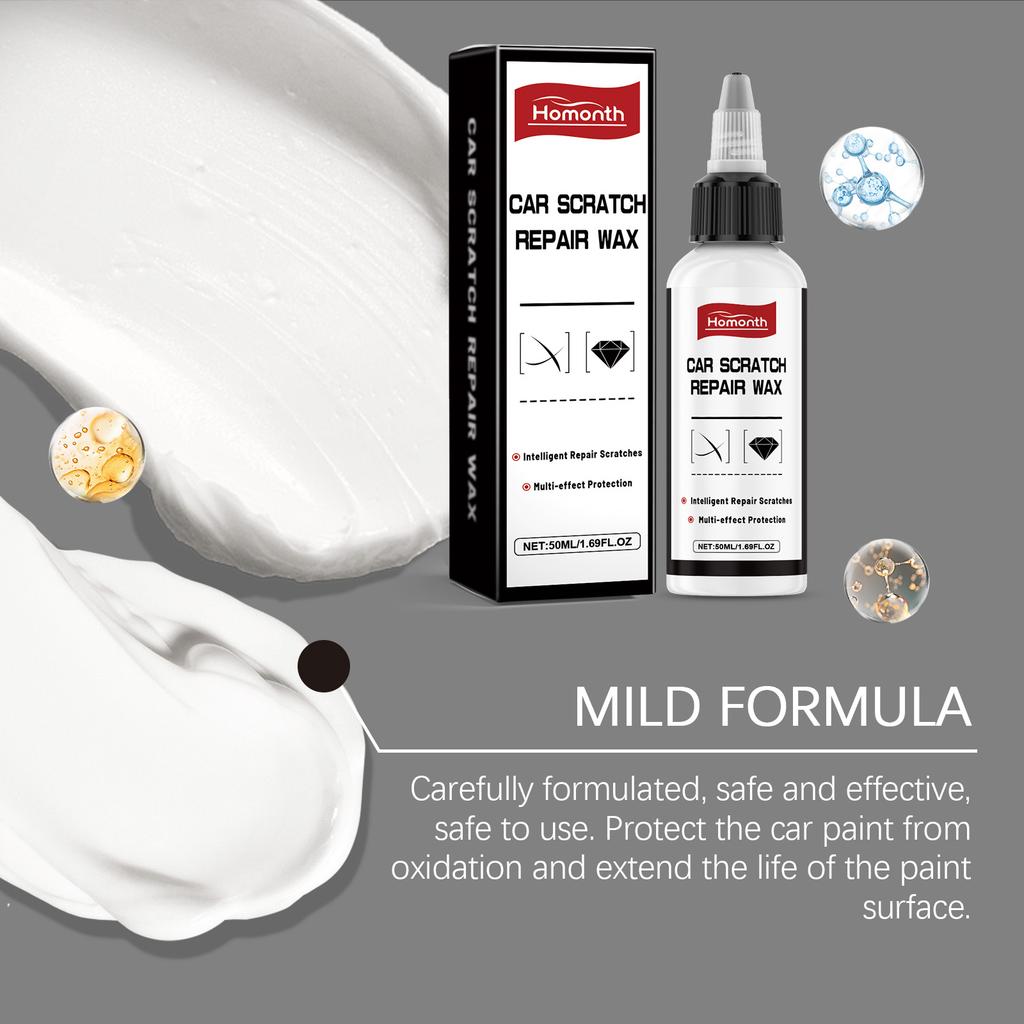 Car Scratch Wax & Paint Care Fluid - Removes Scratches & Stains from Car Paint, Polishes & Maintains Paint Surface