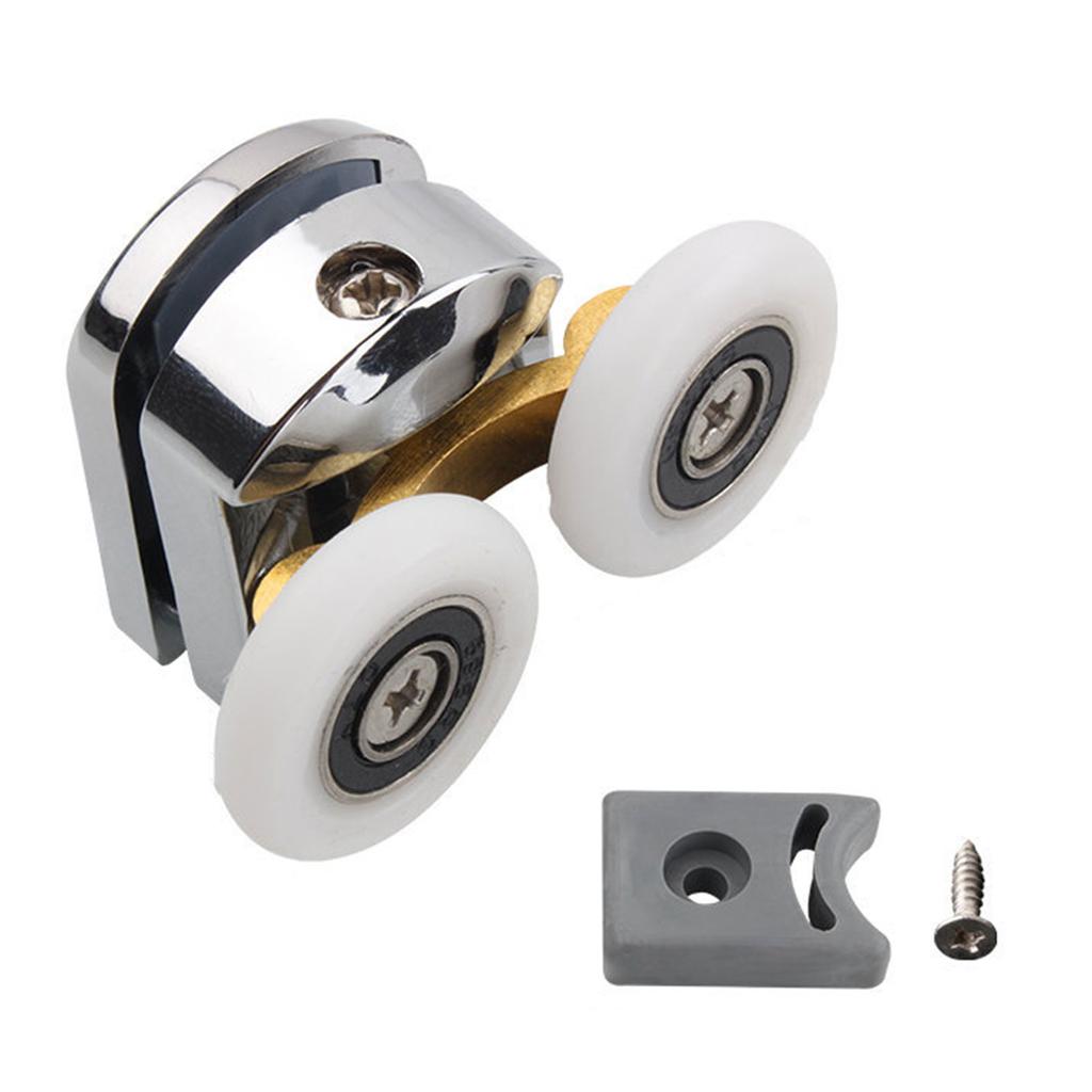 Shower Door Wheels Sliding Glass Door Pulleys Replacement Bearing Rollers Runner Shower Room Cabins Swinging Pulley