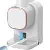 Automatic Toothpaste Dispenser with Smart Sensor and USB Charging for Kids and Adults Wall Mounted Design