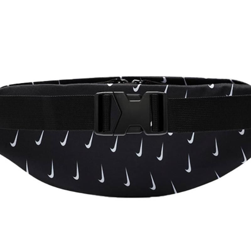 Nike Полиэстеровая наплечная сумка, сумка через плечо, поясная сумка, обычная, унисекс, черная, повседневная DM2161-010