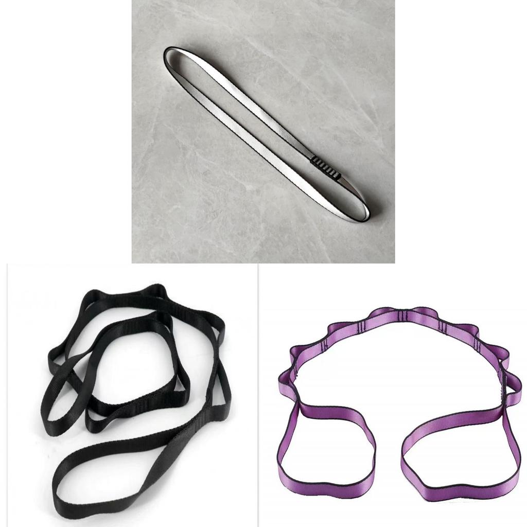Lightweight Polyester Yoga Rope With Safety Lock For Aerial And Core Exercises