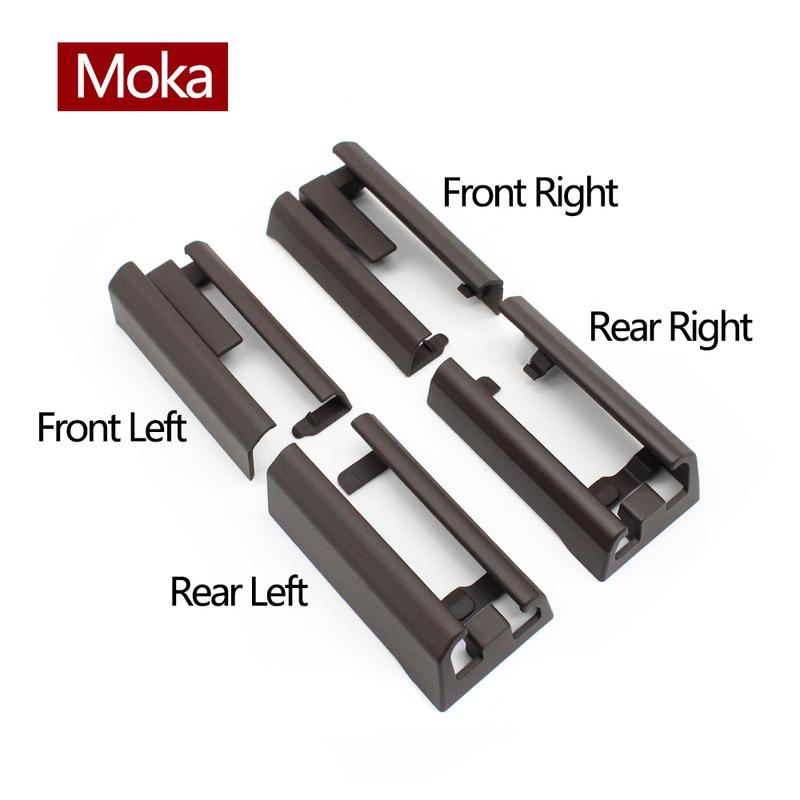 Interior Car Left Right Seat Sliding Track Rail Cover Trim Bonnet Replacement For BMW X5 X6 X7 G05 G06 G07 2019 2020 2021