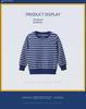 27Kids 2024 Autumn New Striped Children's Sweatshirt 