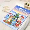 1Pc Christmas Friends Celebration Rug Office Carpet Indoor Outdoor Doormat Nonslip Soft Living Room Christmas Halloween Gift D29222
