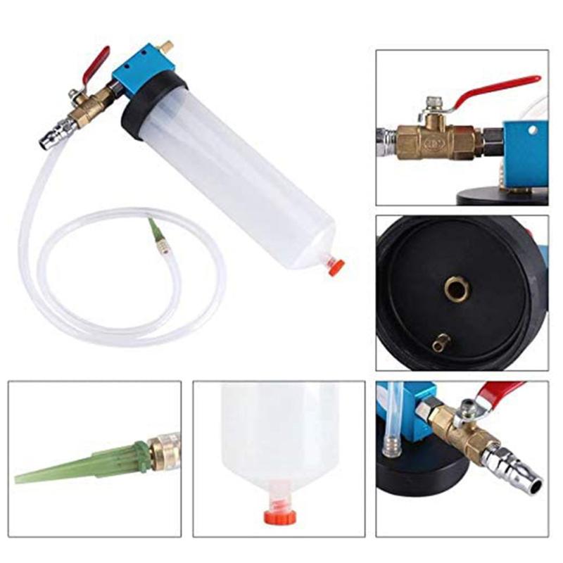 300cc Brake Fluid Extractor Pneumatic Brake Oil Change Replacement Tool Equipment Kit For Car