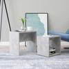 VidaXL Coffee Table Set Concrete Grey 48x30x45 Cm Engineered Wood 802889