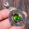 Beautiful Peridot Gemstone 925 Sterling Silver Handmade Wedding Jewelry Pendant