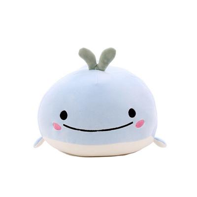 Nature Times Mochi Whale Plush, Синий, 30см, Популярные игрушки для корейских детей