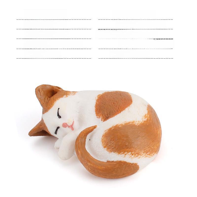 Детский набор игрушек «Черно-белый котенок» — китайские сельские украшения в виде кошечки