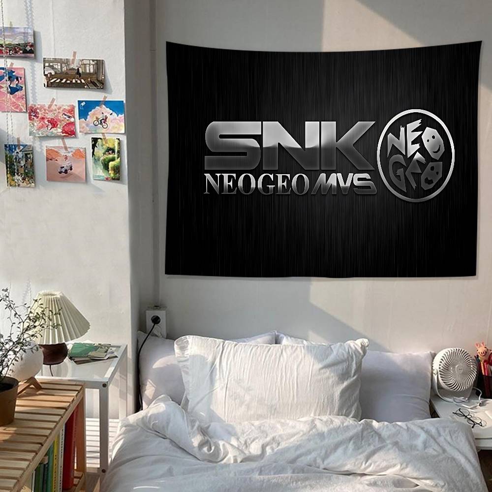 SSNK NNeogeo Neo Geo DIY Wall Tapestry Hanging Tarot Hippie Wall Rugs Dorm Home Decor