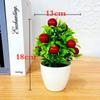Fake Flower Pot Ornaments Pepper Plant Pomegranate